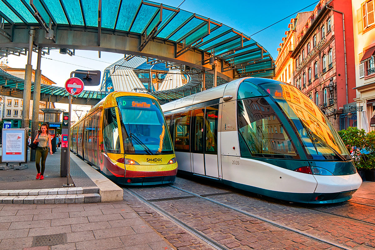 Трамваи в Страсбурге